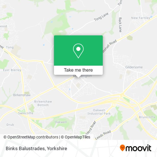 Binks Balustrades map