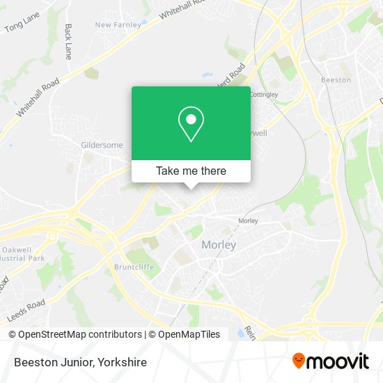 Beeston Junior map