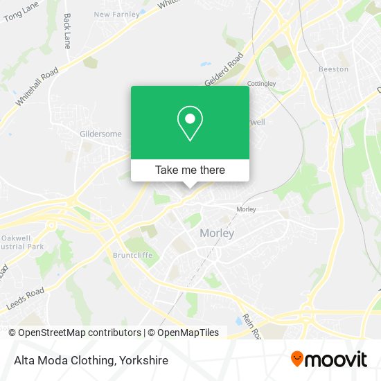 Alta Moda Clothing map