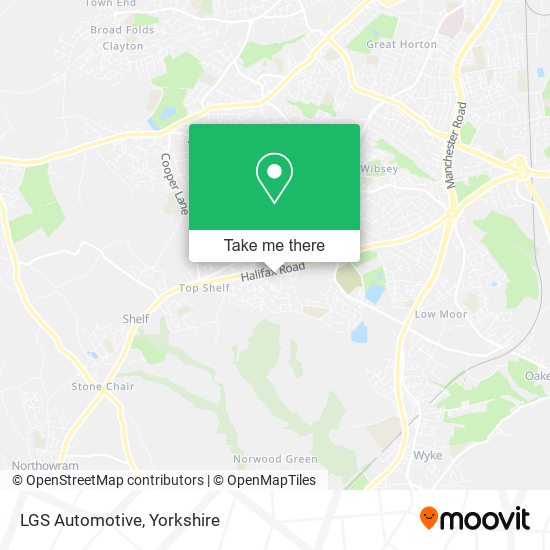 LGS Automotive map