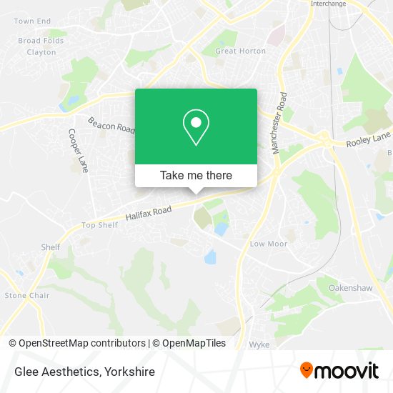 Glee Aesthetics map