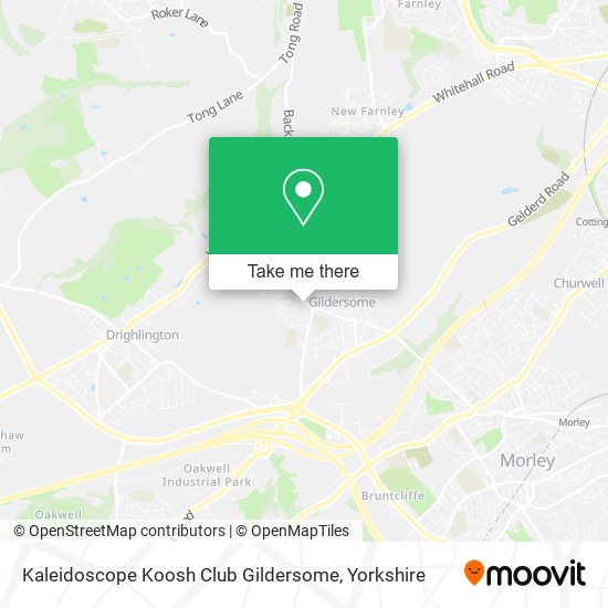 Kaleidoscope Koosh Club Gildersome map