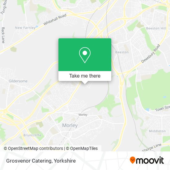 Grosvenor Catering map