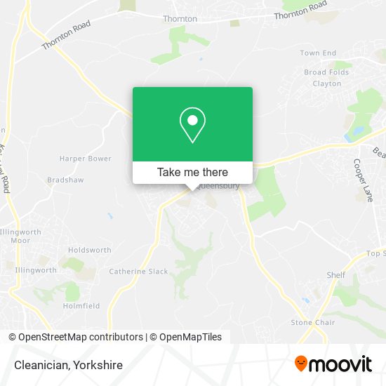 Cleanician map