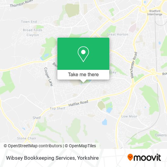 Wibsey Bookkeeping Services map
