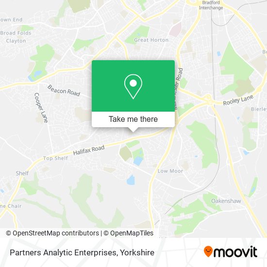 Partners Analytic Enterprises map