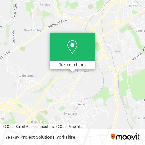 Yeskay Project Solutions map