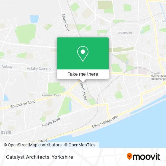 Catalyst Architects map