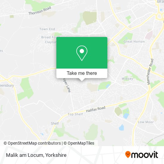 Malik am Locum map