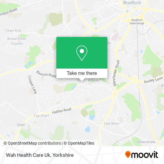 Wah Health Care Uk map