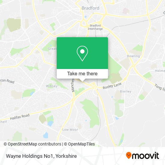 Wayne Holdings No1 map