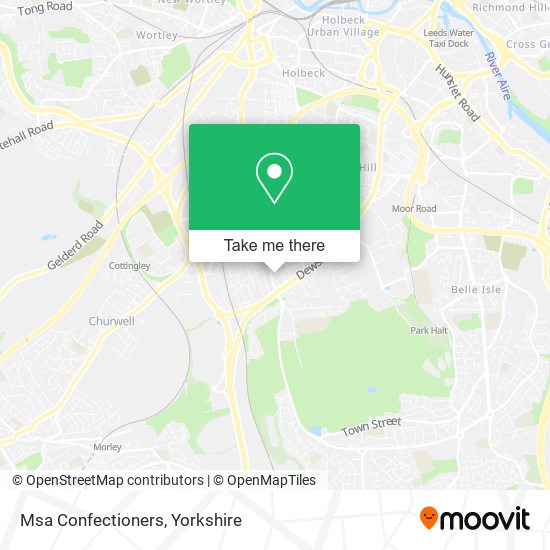 Msa Confectioners map
