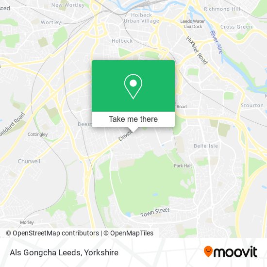 Als Gongcha Leeds map