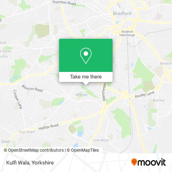 Kulfi Wala map