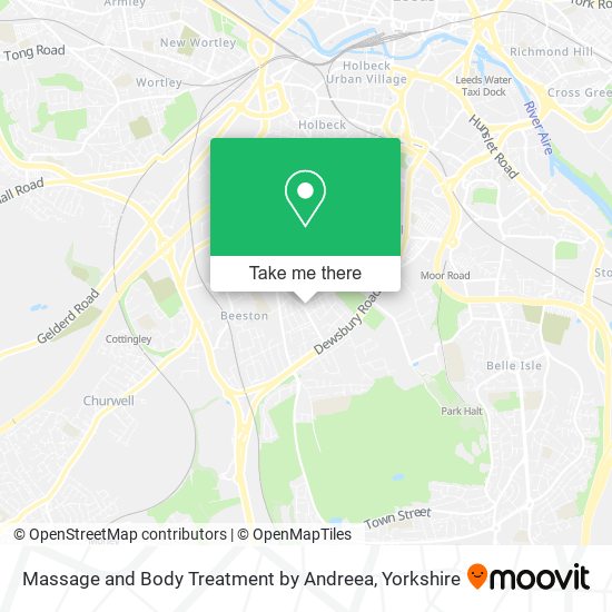 Massage and Body Treatment by Andreea map