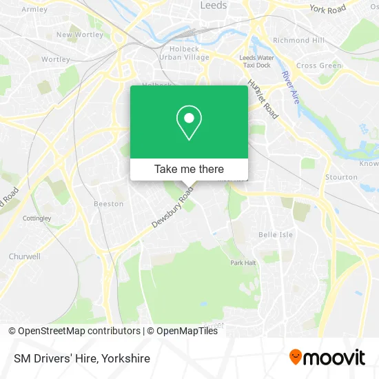 SM Drivers' Hire map