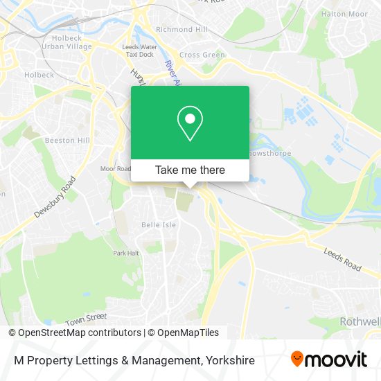 M Property Lettings & Management map