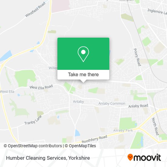 Humber Cleaning Services map