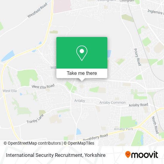 International Security Recruitment map