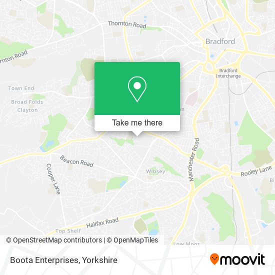 Boota Enterprises map