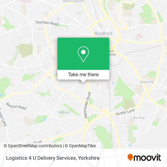 Logistics 4 U Delivery Services map