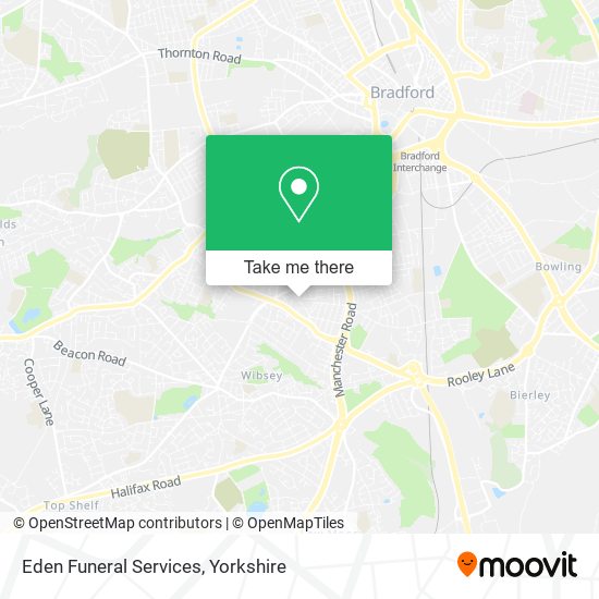 Eden Funeral Services map