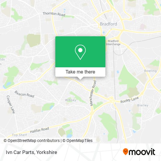 Ivn Car Parts map