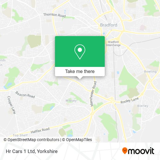 Hr Cars 1 Ltd map