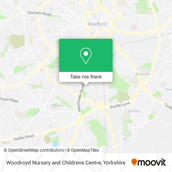 Woodroyd Nursery and Childrens Centre map