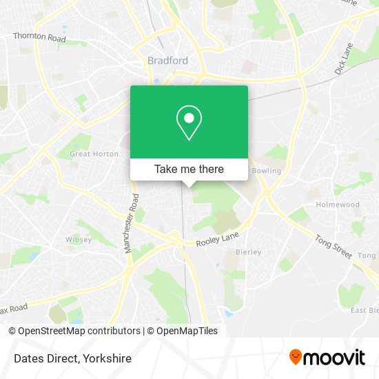 Dates Direct map