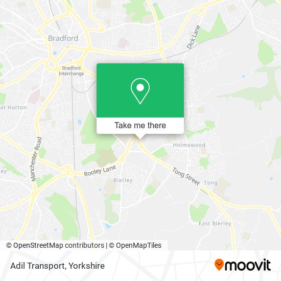 Adil Transport map