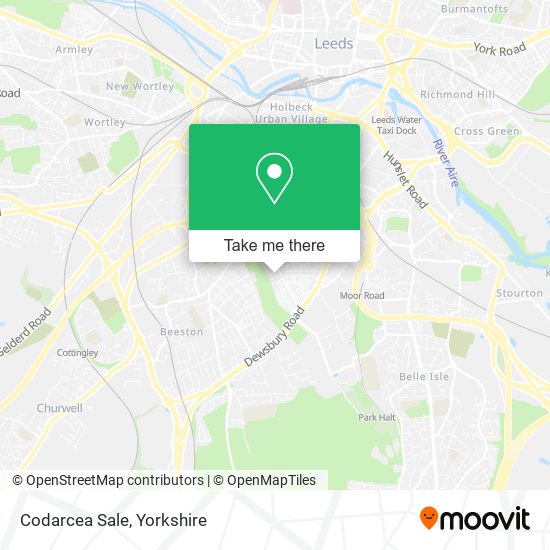 Codarcea Sale map