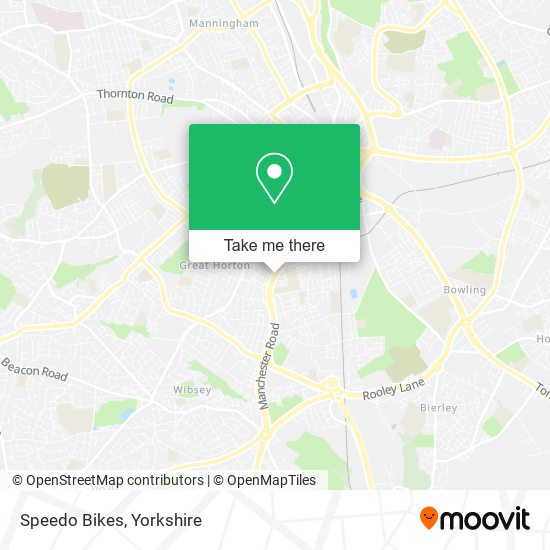 Speedo Bikes map