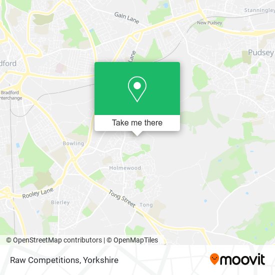 Raw Competitions map