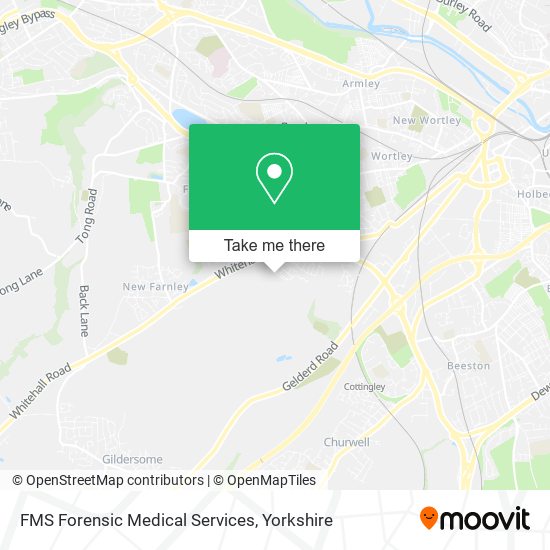 FMS Forensic Medical Services map