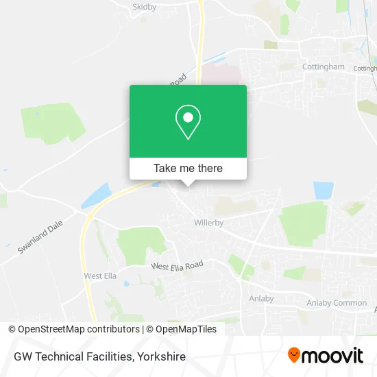 GW Technical Facilities map