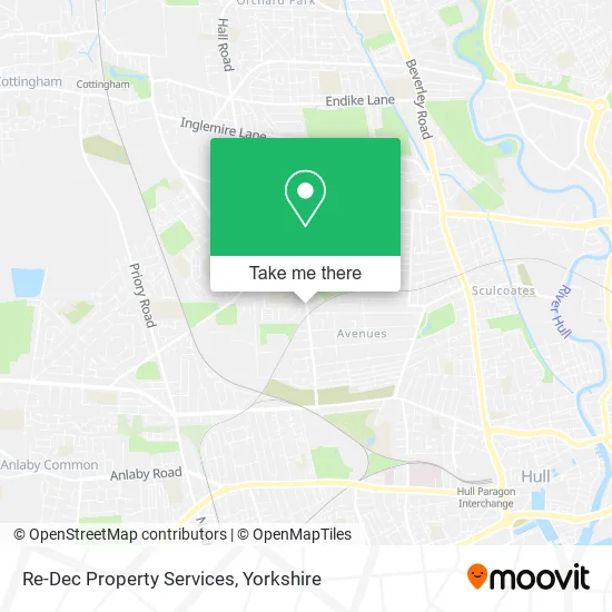 Re-Dec Property Services map