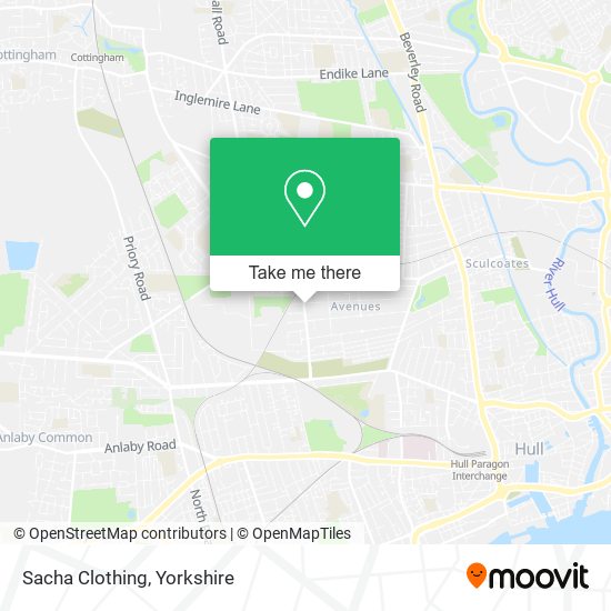 Sacha Clothing map