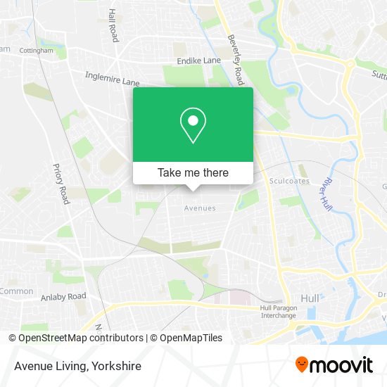 Avenue Living map