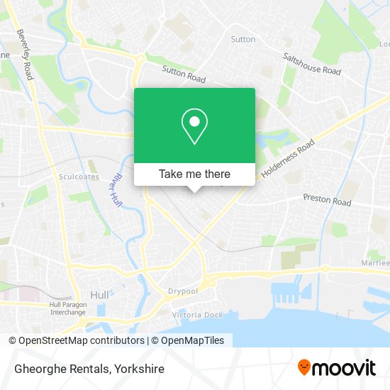 Gheorghe Rentals map