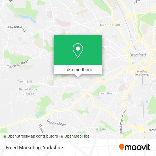 Freed Marketing map