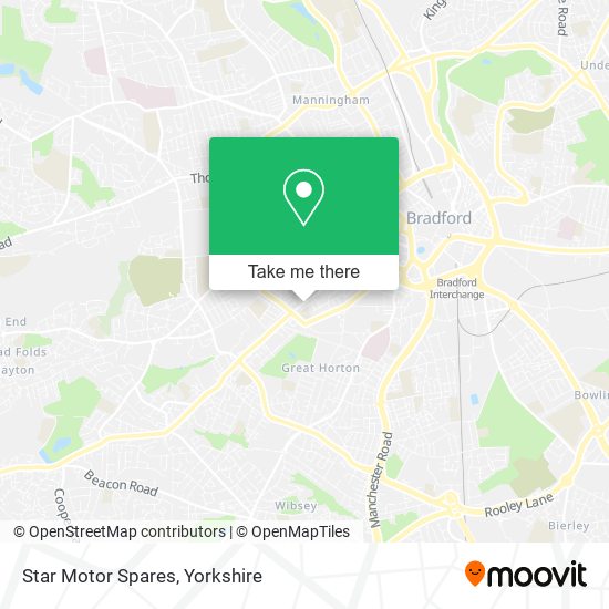 Star Motor Spares map