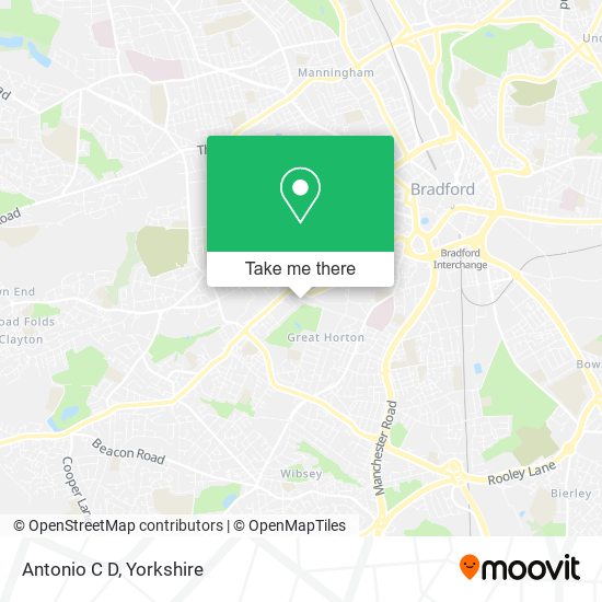 Antonio C D map