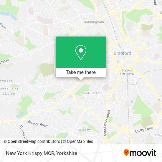 New York Krispy MCR map