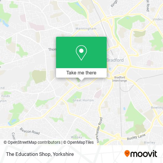 The Education Shop map