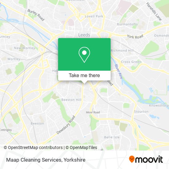 Maap Cleaning Services map