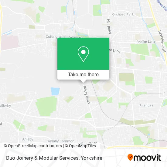 Duo Joinery & Modular Services map