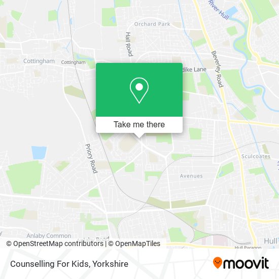 Counselling For Kids map