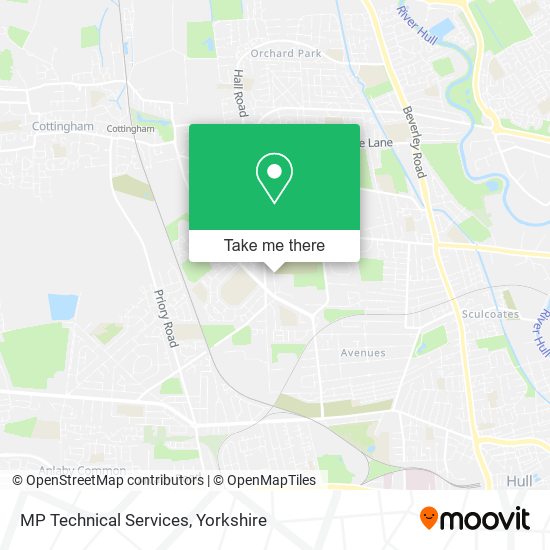 MP Technical Services map