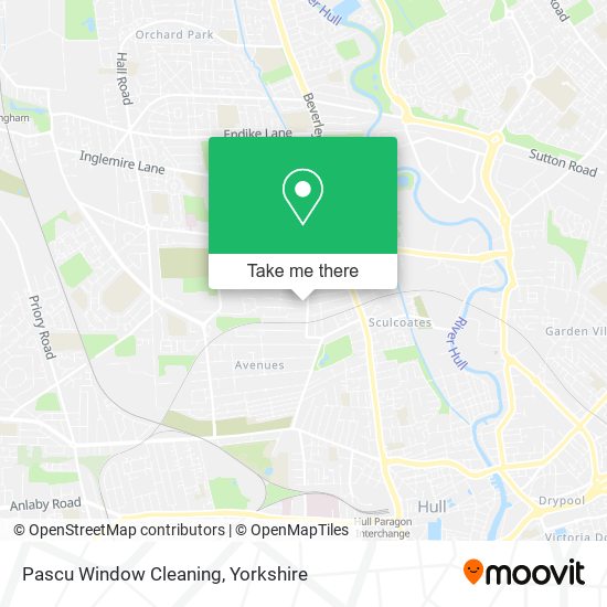 Pascu Window Cleaning map